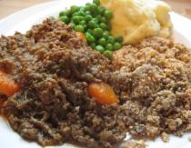 Традиционное шотландское блюдо скирли